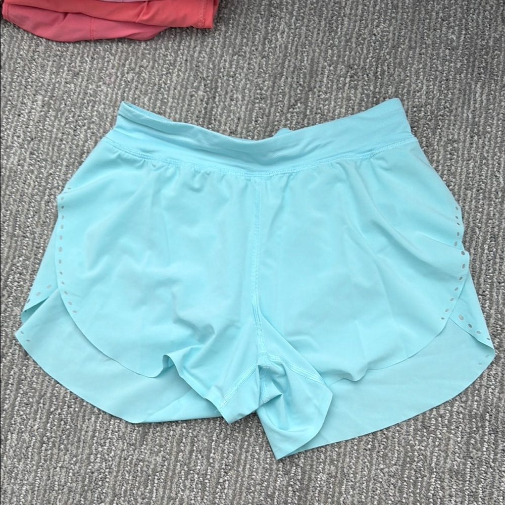 Light Blue Women's lululemon fast and free Shorts